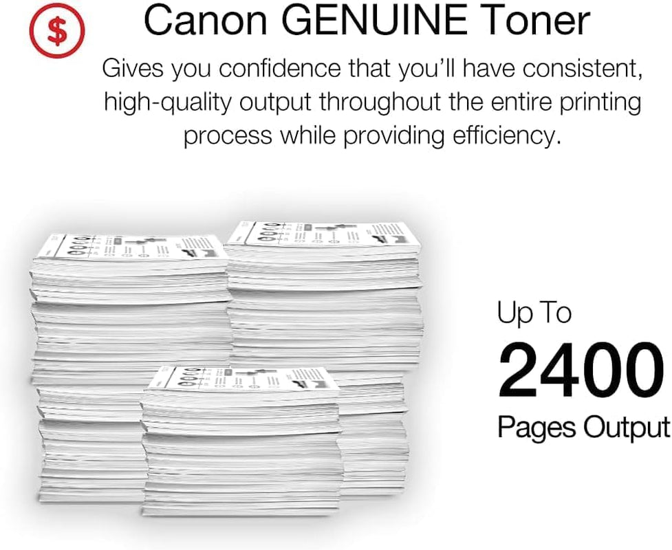 Canon CRG-137 Black Toner Cartridge, 9435B001AA, 2-Pack