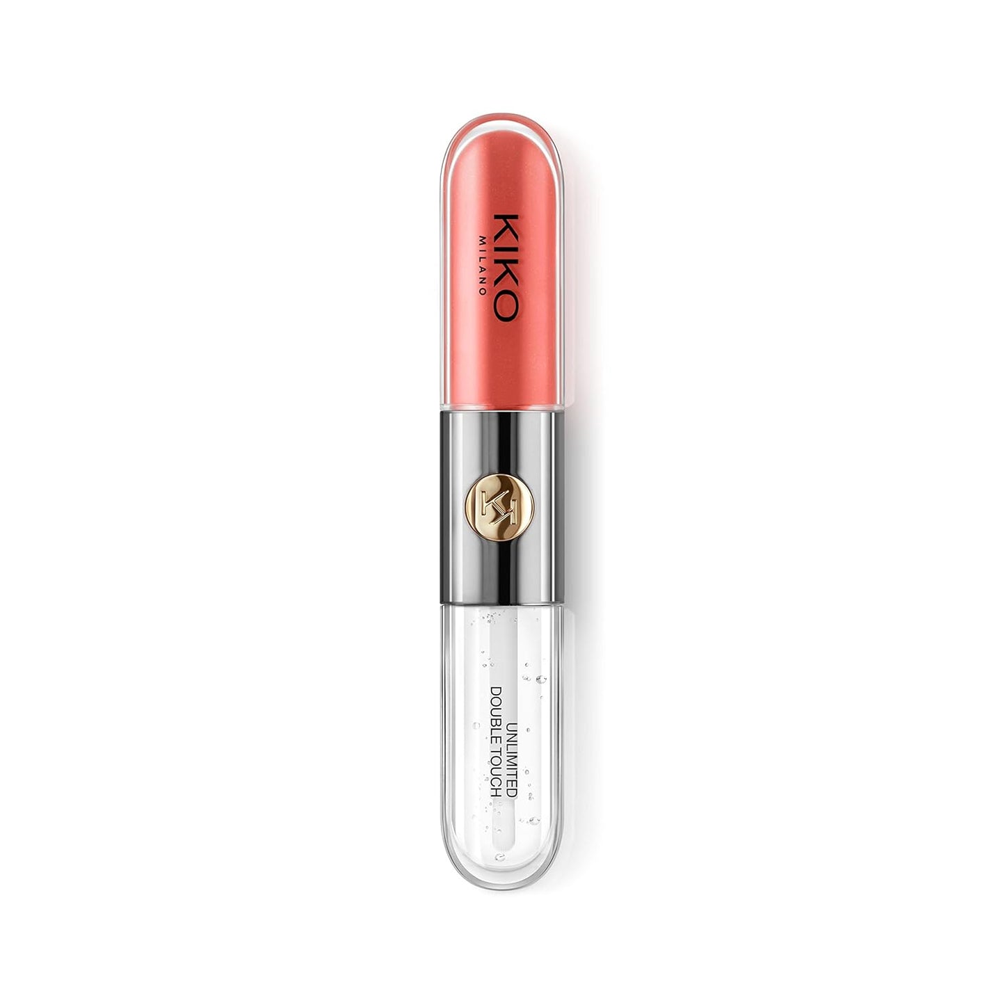 Kiko Milano Unlimited Double Touch 114 | Liquid Lipstick with a Bright Finish in a Two-Step Application. Lasts up to 12 Hours*. No-Transfer Base Colour.