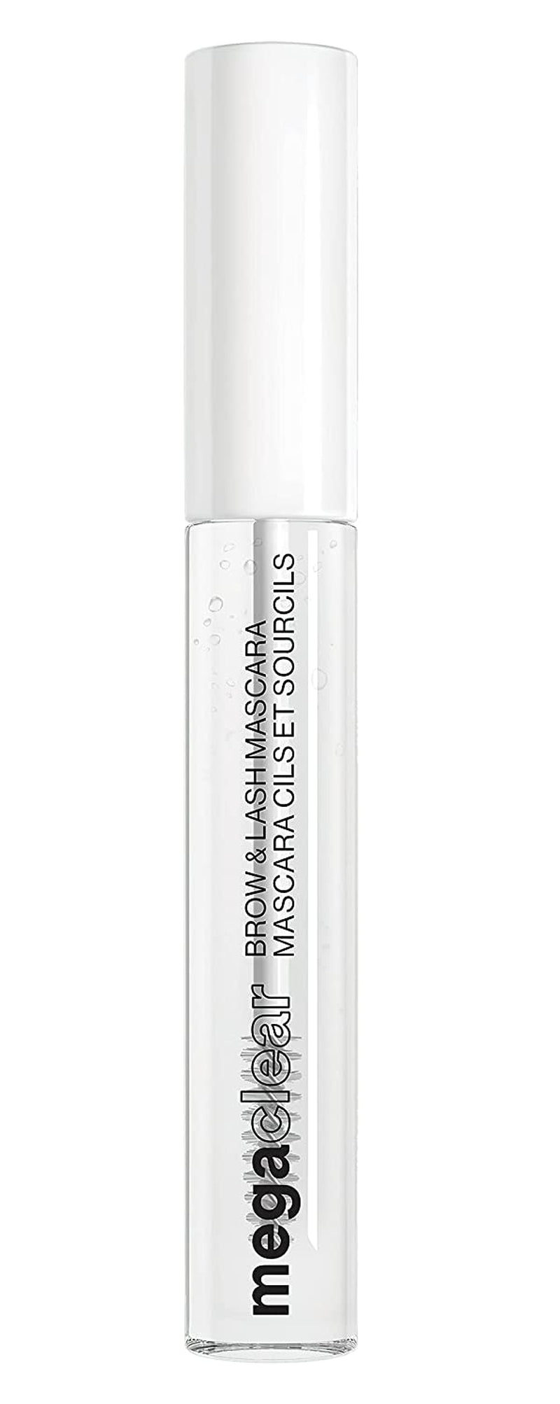 Wet N Wild Mega Clear Brow & Lash Mascara - Sculpts Brows, Defines Lashes, Conditioning with Soy Protein & Provitamin B5, Primer & Top Coat, Cruelty-Free & Vegan - Clear