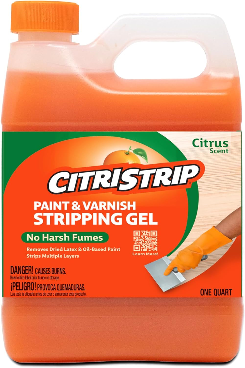 Citristrip® Paint & Varnish Stripping Gel, 1 Quart