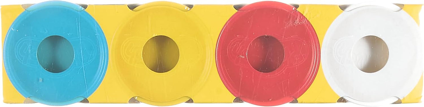 Play-Doh 4 Pack of 4 Oz Cans, Classic Colours