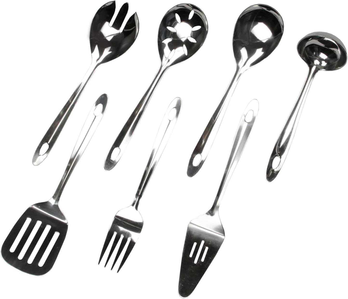 Chef Craft Select Turner/Spatula, 9.5 Inch, Stainless Steel