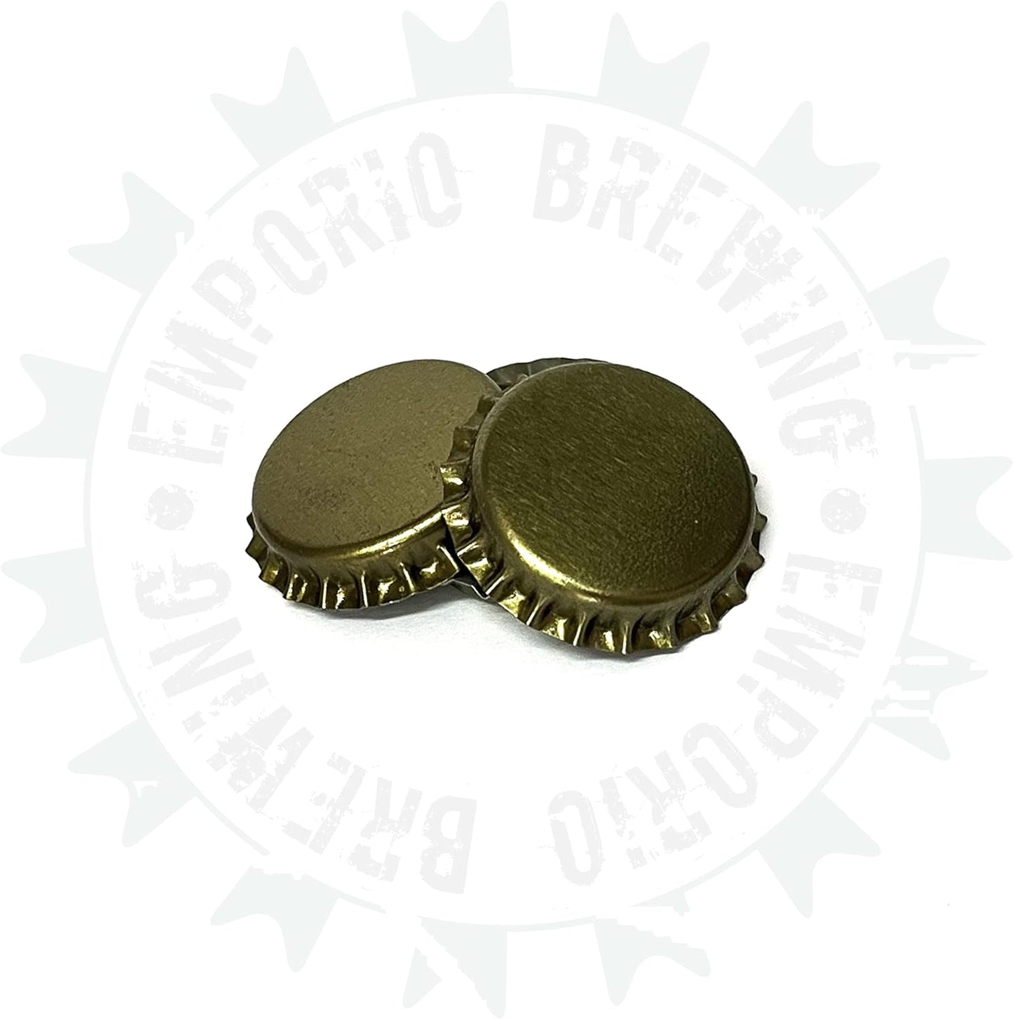 29Mm Champagne and European Bottle Caps - 100-Count