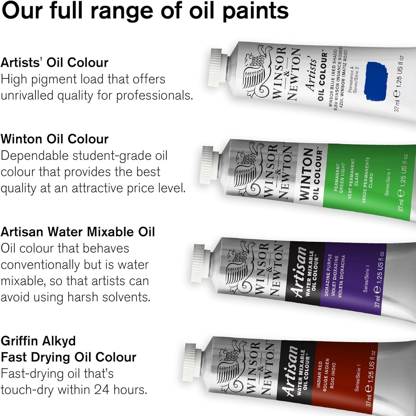 Winsor & Newton Winton Oil Color, 37Ml (1.25-Oz) Tube, Light Red