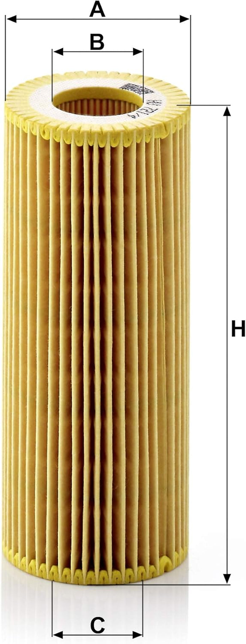 MANN-FILTER HU 721/4 X Oil Filter - Cartridge