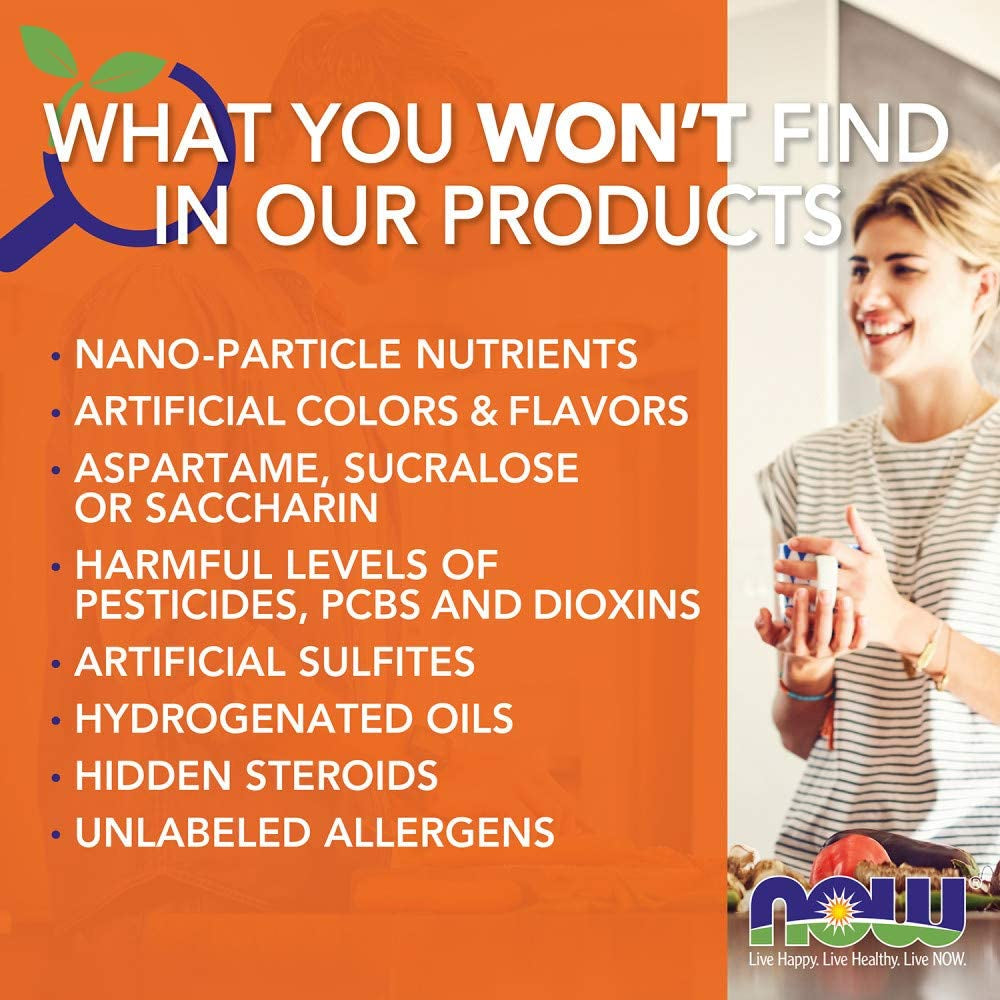 NOW Foods Supplements, L-Theanine 200 Mg with Inositol, Stress Management*, 60 Veg Capsules