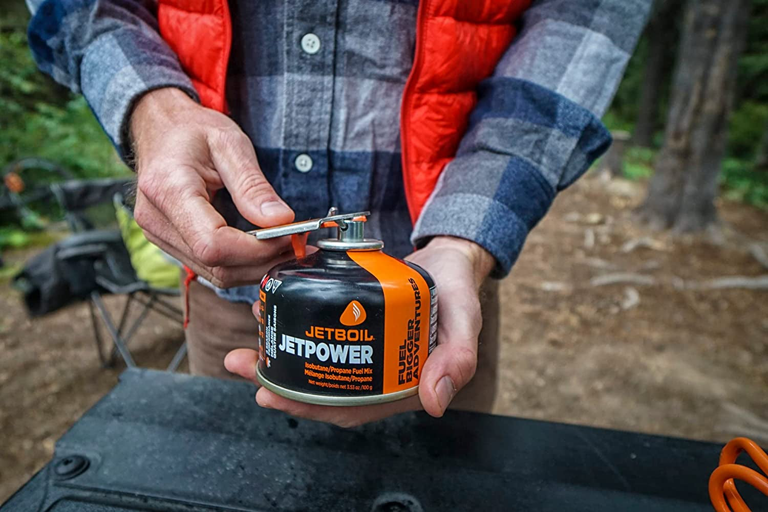 Jetboil Jetpower Fuel for Jetboil Camping and Backpacking Stoves, 100 Grams