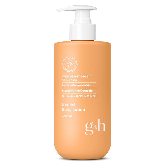 G&H Nourish Body Lotion, 400 Ml/13.5 Fl. Oz., New Formula