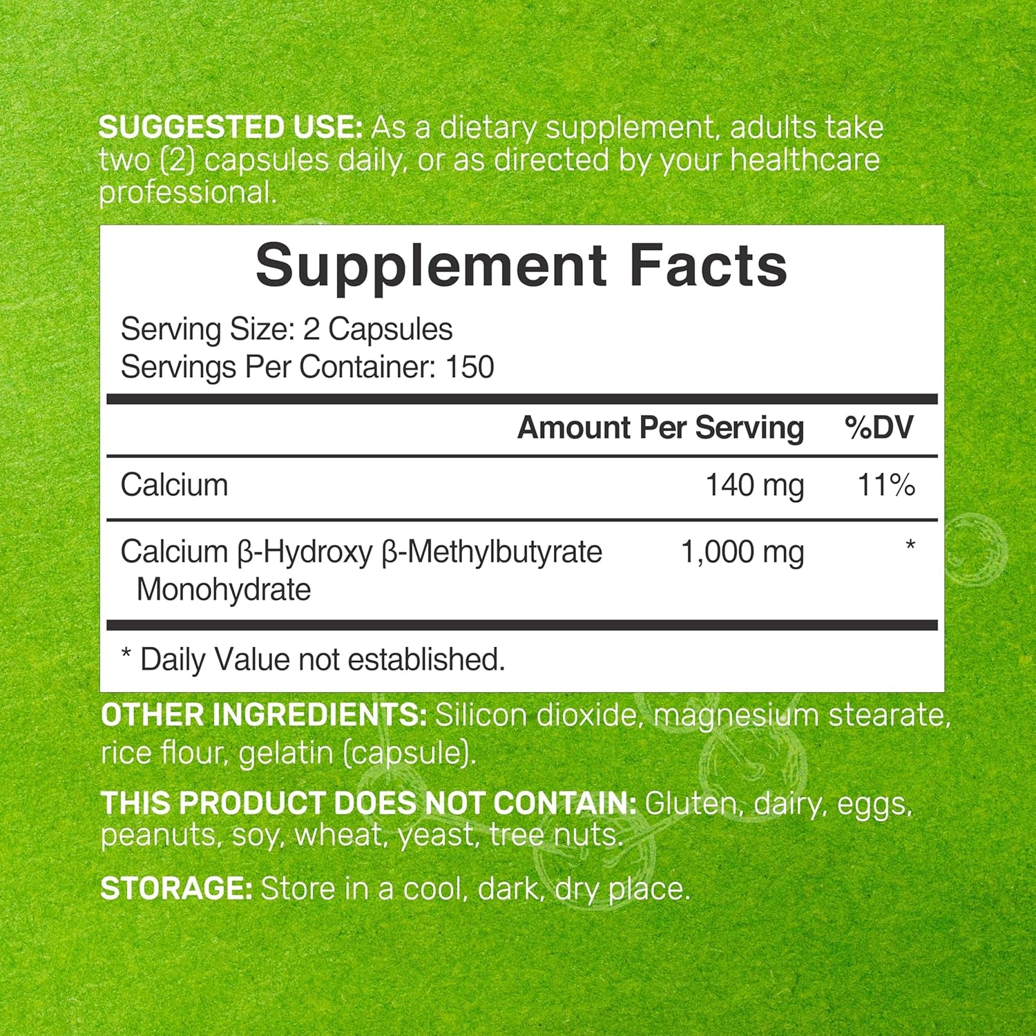 DEAL SUPPLEMENT Ultra Strength HMB Supplements 1000*Mg per Serving, 300*Capsules | Third Party Tested | Supports Muscle Growth, Retention