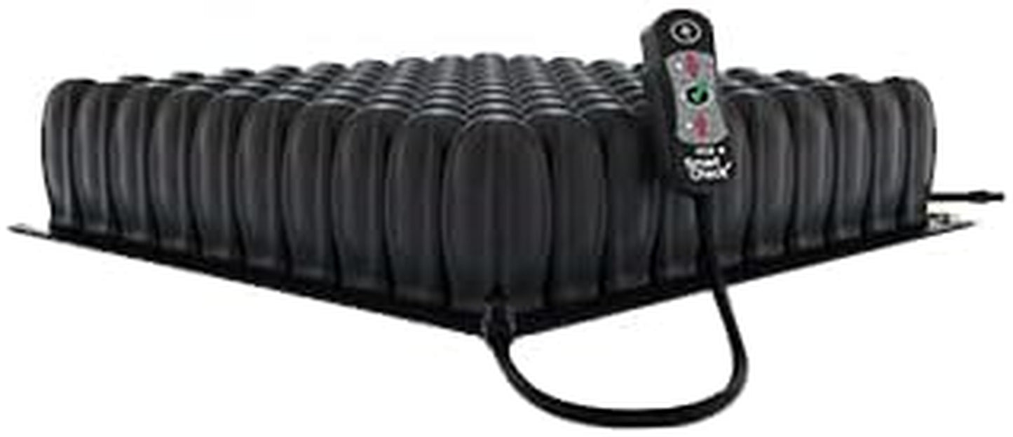 Smart Check by ROHO High Profile Sensor Read Seat and Positioning Wheelchair Cushion with Heavy Duty Cover and Smartcheck Sensor Included (16 X 16 1R99H-CA-SR)