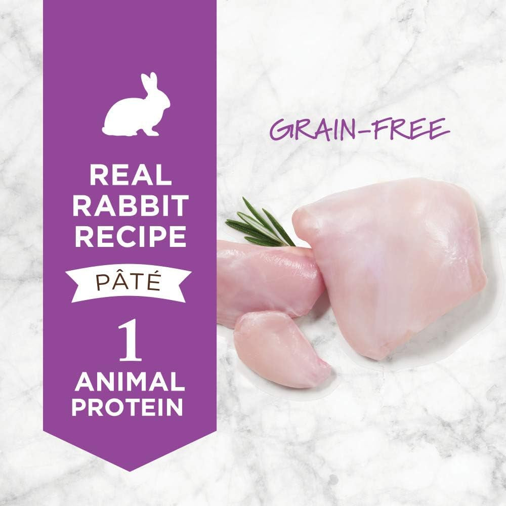 Instinct Limited Ingredient Diet Grain Free Real Rabbit Recipe Natural Wet Canned Cat Food by Nature'S Variety, 5.5 Oz (Pack of 12)