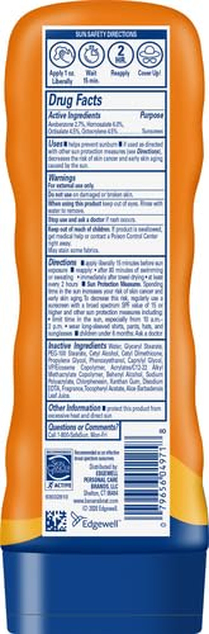 Banana Boat Sport Ultra SPF 30 Sunscreen Lotion, 8Oz | Banana Boat Sunscreen SPF 30 Lotion, Oxybenzone Free Sunscreen, Sunblock Lotion, Banana Boat Lotion, Water Resistant Sunscreen SPF 30, 8Oz