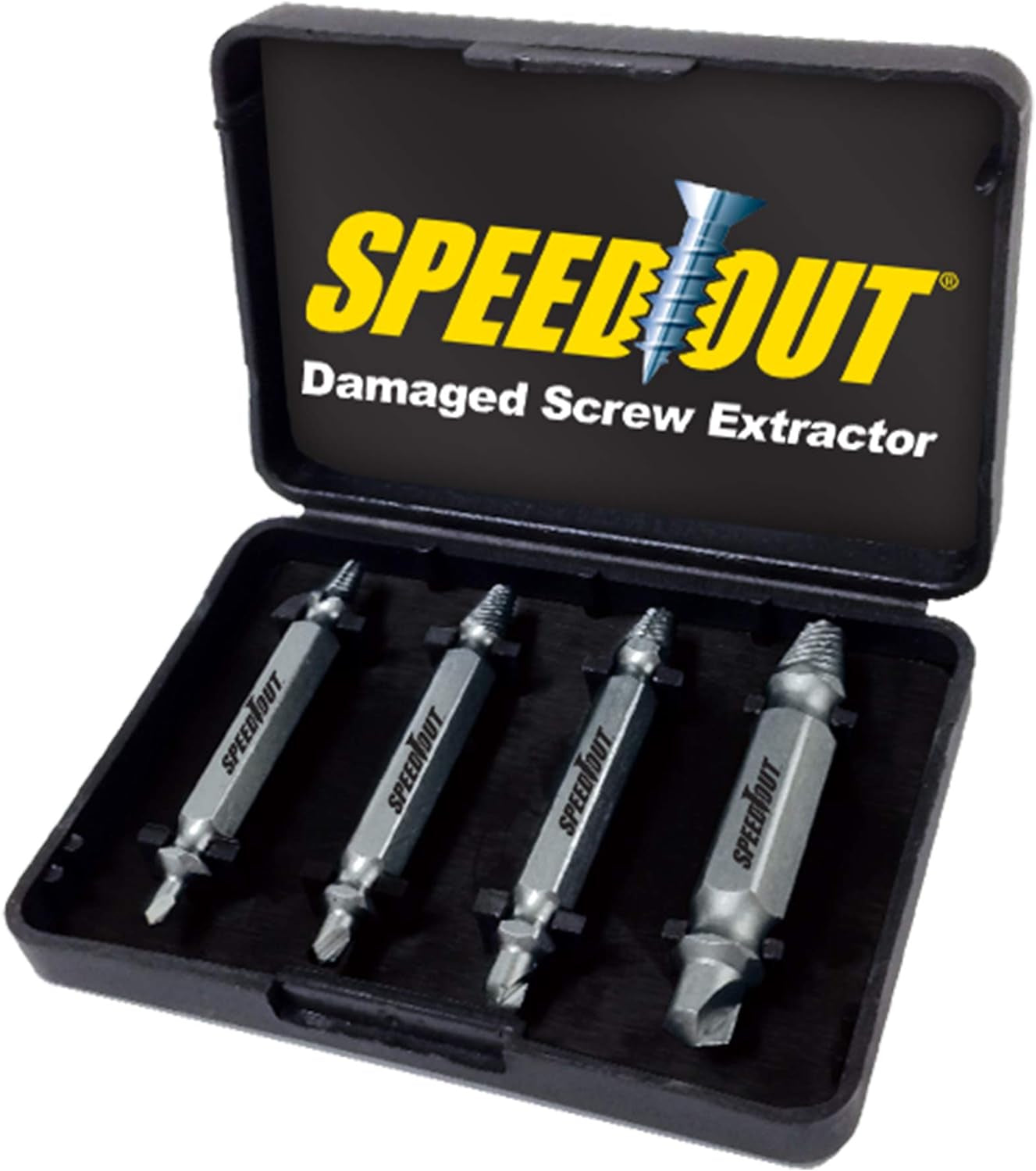 Ontel Speedout Damaged Screw Extractor & Bolt Extractor Set