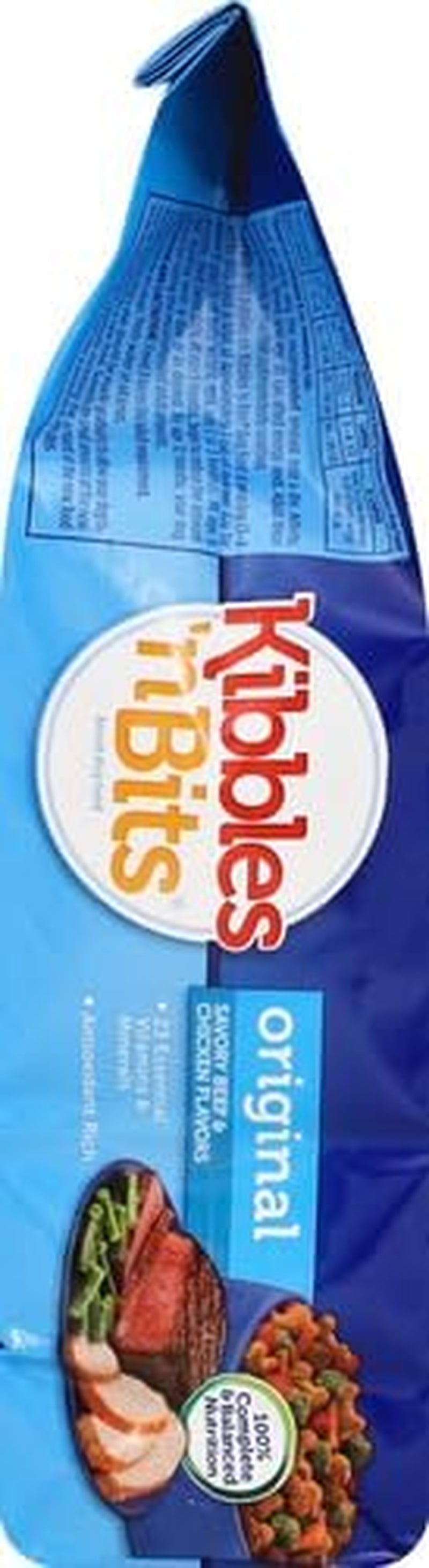 Kibbles 'N Bits Dog Food Original Savory Beef & Chicken Flavor