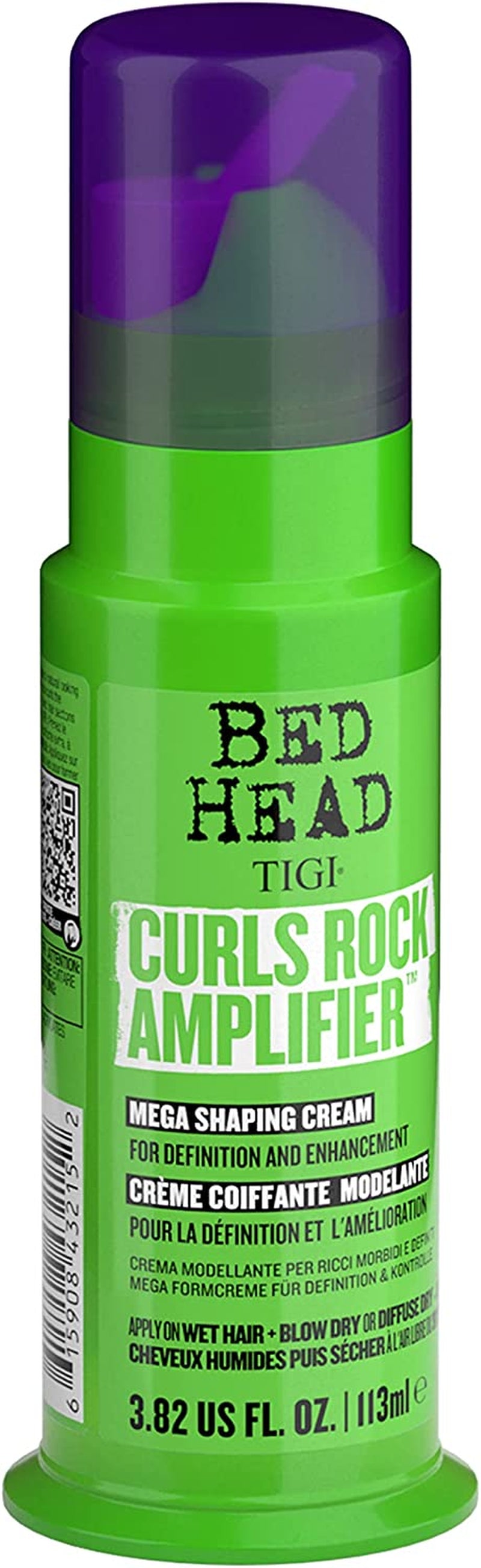 Bed Head by TIGI Curls Rock Amplifier Curl Cream for Curly Hair, the Ultimate Curl Cream for Curly Hair Care 3.82 Fl Oz
