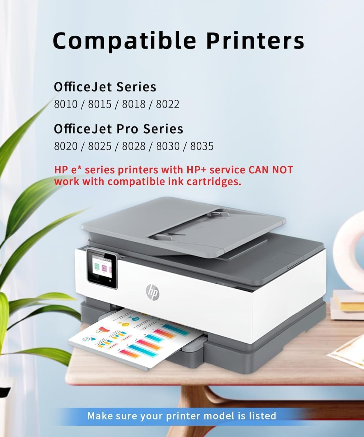 910XL 910 XL Ink Cartridges Combo Pack Compatible for HP 910 910XL Work with Officejet Pro 8010 8015 8020 8022 8025 8028 8030 8035 Printer (Black, Cyan, Magenta, Yellow, 4 Pack)