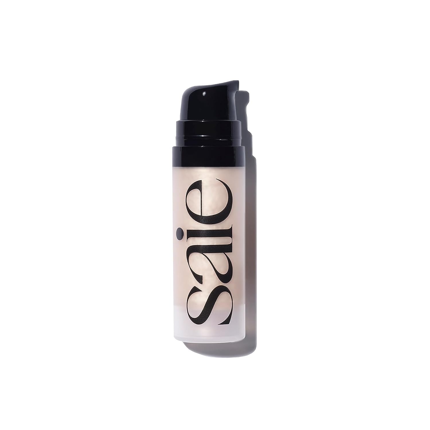 Saie Mini Glowy Super Gel Lightweight Illuminator - Luminizer + Makeup Primer for Glowing Skin - Enriched with Vitamin C + Hydrating Squalane Oil - Wear Alone or under Makeup - Starglow (0.5 Oz)