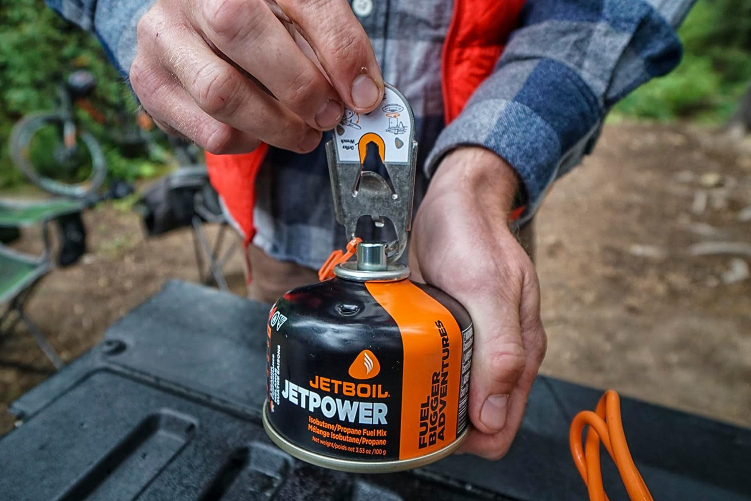 Jetboil Jetpower Fuel for Jetboil Camping and Backpacking Stoves, 100 Grams