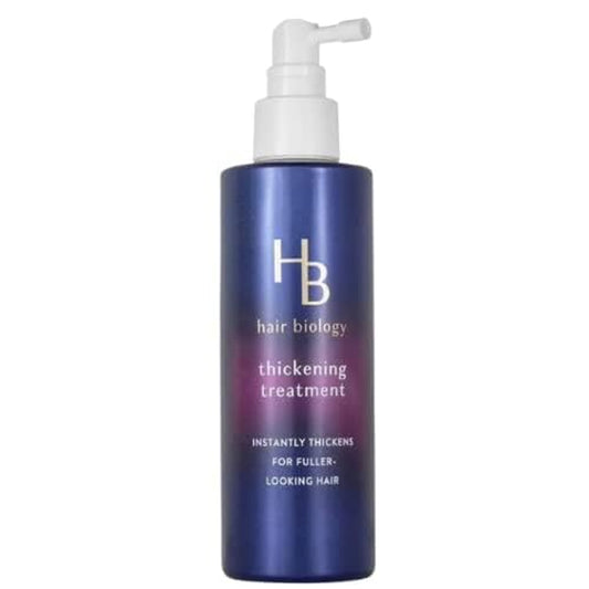 HB Hair Biology Thickening Treatment for Fine, Thin, Flat, and Treated Hair, (1 Pack), Purple, 6.4 Fl Oz Total `