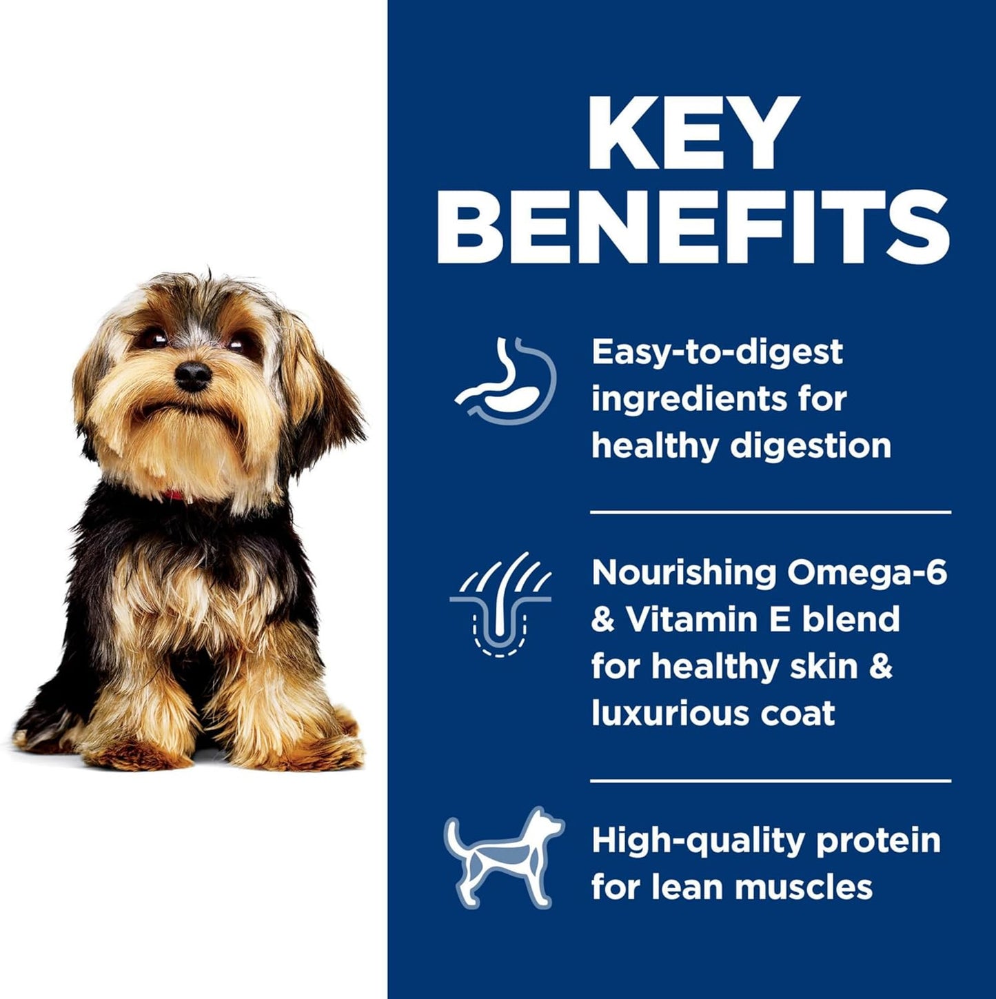 Hill'S Science Diet Small & Mini, Adult 1-6, Small & Mini Breeds Premium Nutrition, Dry Dog Food, Lamb & Brown Rice, 4.5 Lb Bag