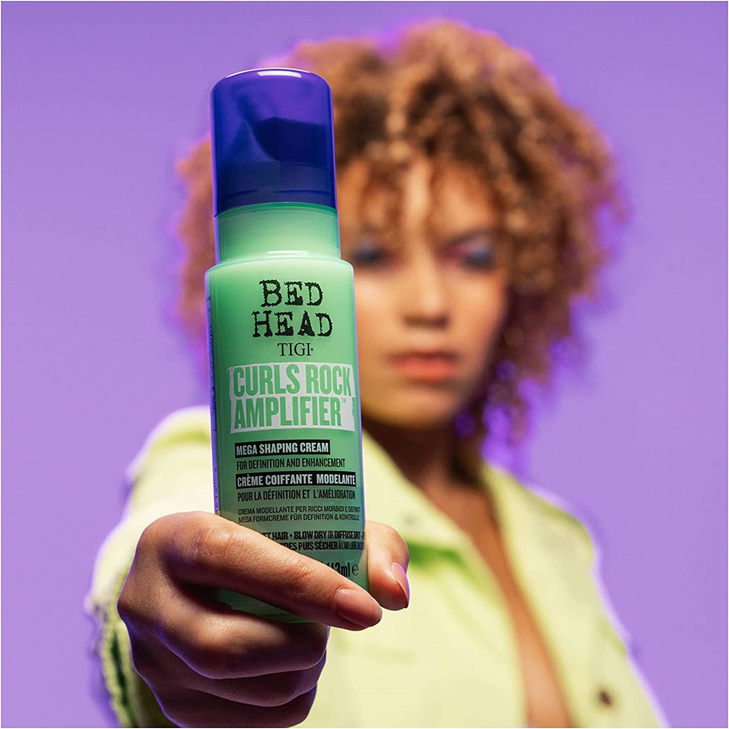 Bed Head by TIGI Curls Rock Amplifier Curl Cream for Curly Hair, the Ultimate Curl Cream for Curly Hair Care 3.82 Fl Oz