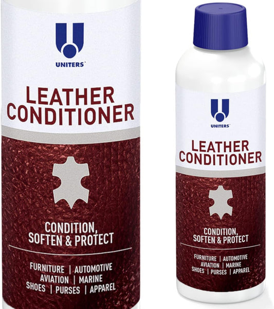 Leather Conditioner Cream Protector – Leather Conditioner for Car Seats, Motorcycles, Furniture, Holsters, Saddle, Handbags, Apparel, Boots and Shoes - Interior Care Products 500Ml 16.9 Oz