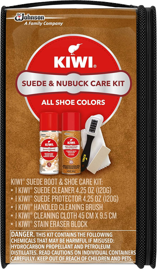 KIWI Suede Boot Shoe Care Kit, 1 CT