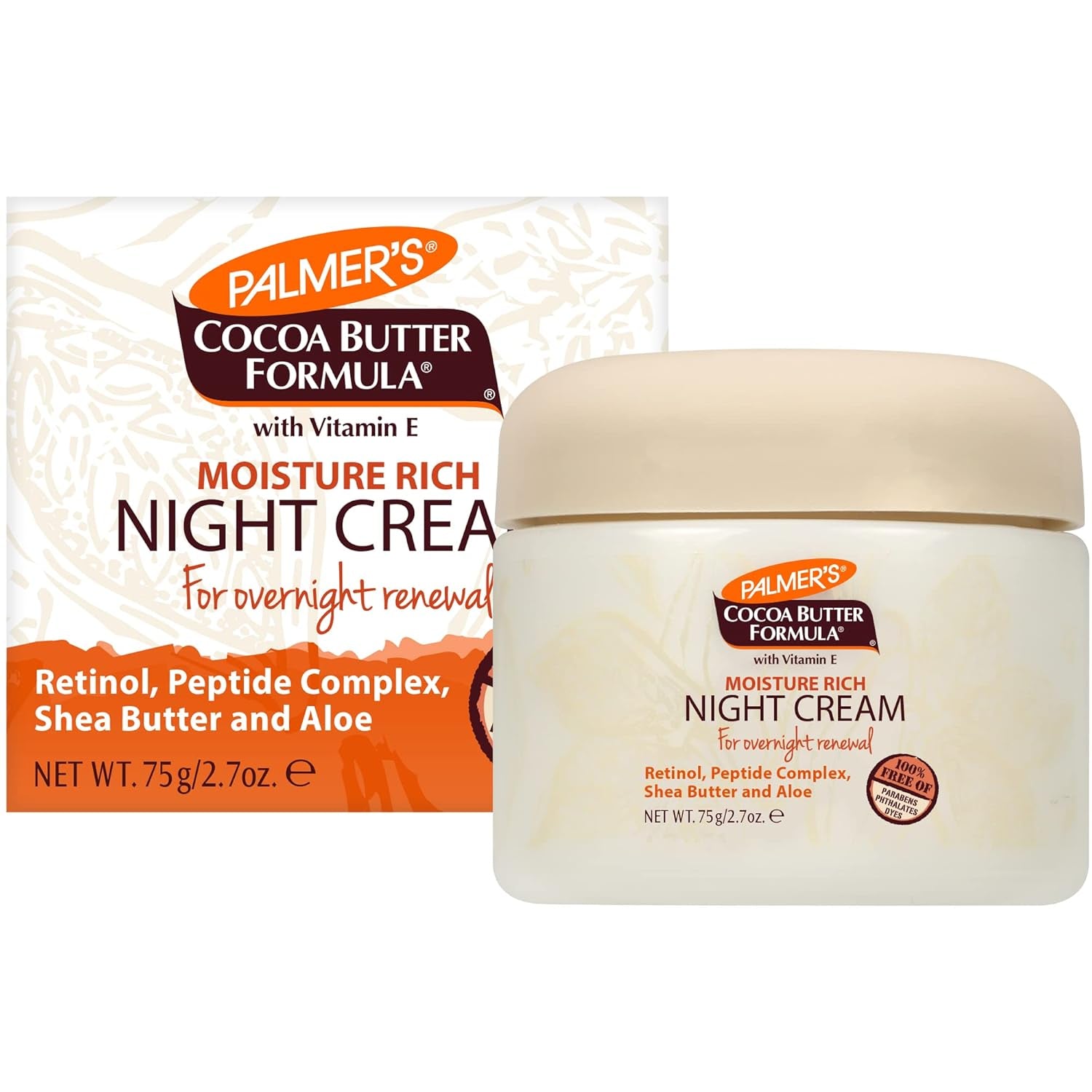 Palmer'S Cocoa Butter Formula Moisture Rich Night Cream, 2.7 Ounces