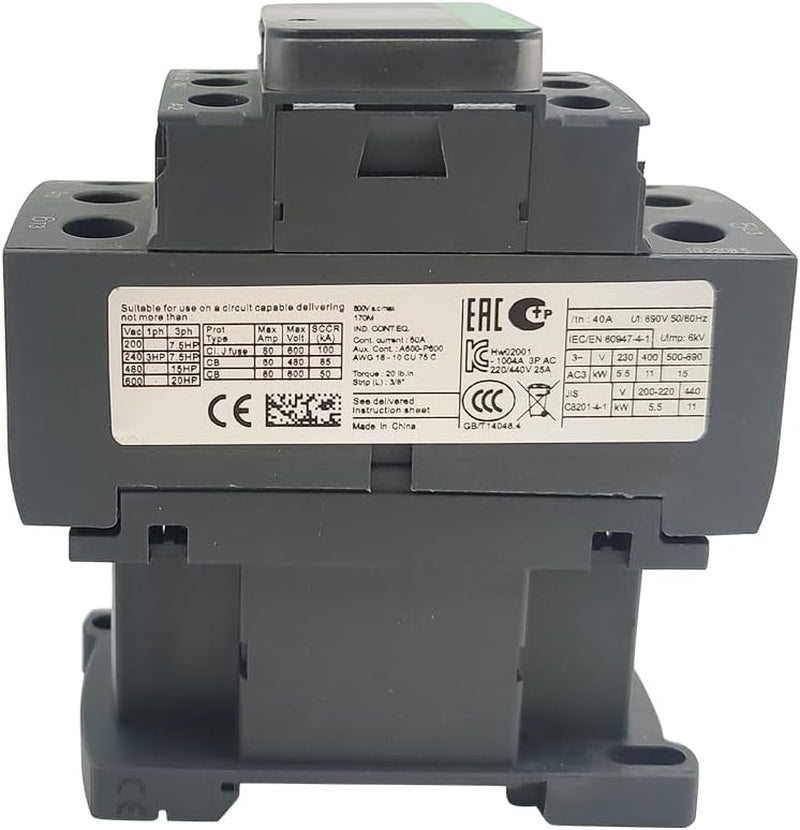 LC1D25B7 AC Electric Magnetic Contactor 3P 3NO LC1-D25B7 25A 24V AC Coil