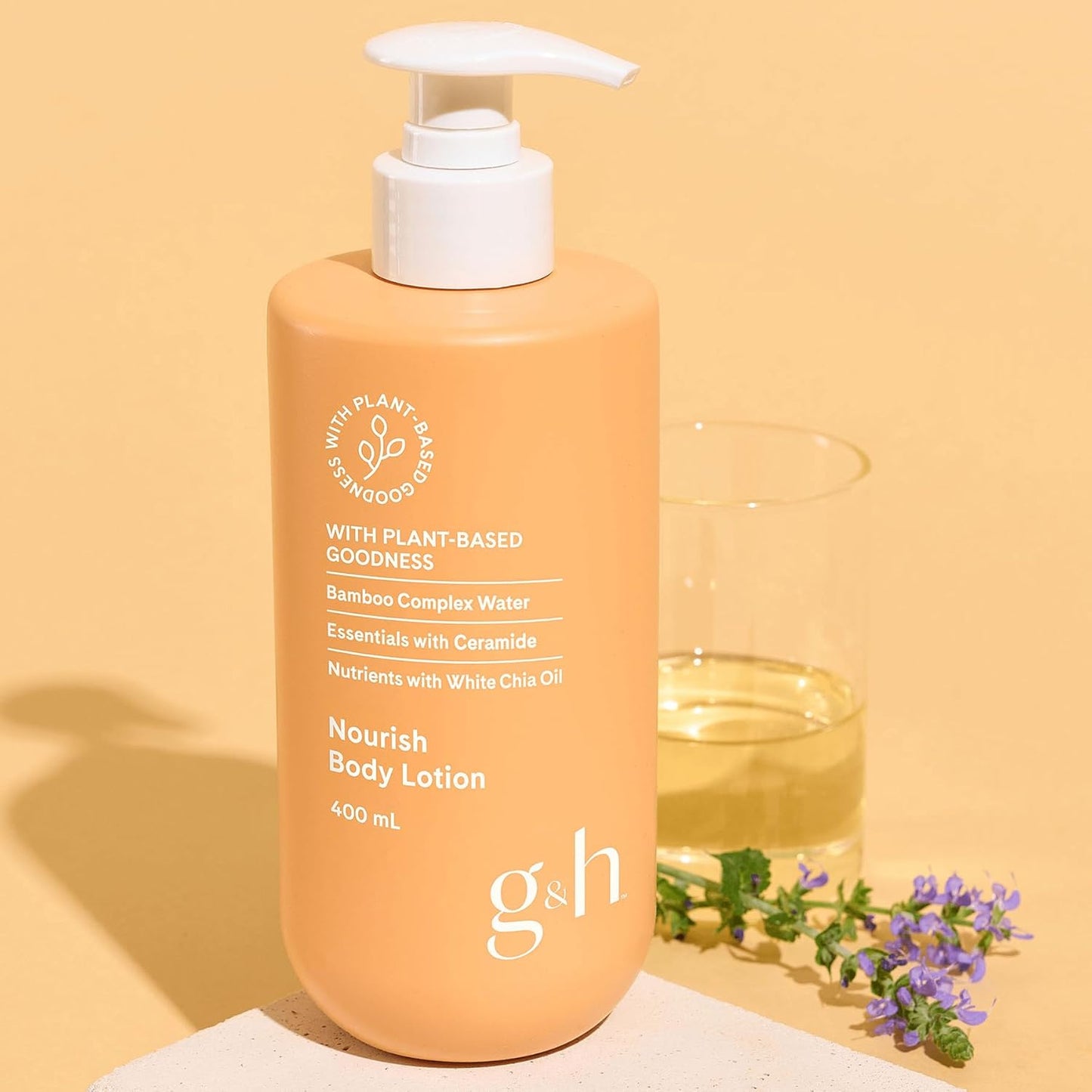 G&H Nourish Body Lotion, 400 Ml/13.5 Fl. Oz., New Formula