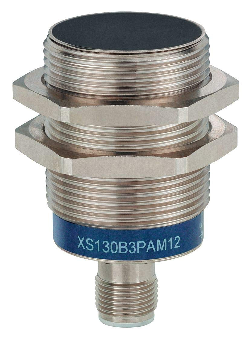 XS630B1PAM12 Universal Series Inductive Proximity Sensor, Multi-Function, Metal 30-Mm Barrel, 3-Wire DC PNP Wiring, PNP Input, NO Output, M12 Micro-Connector