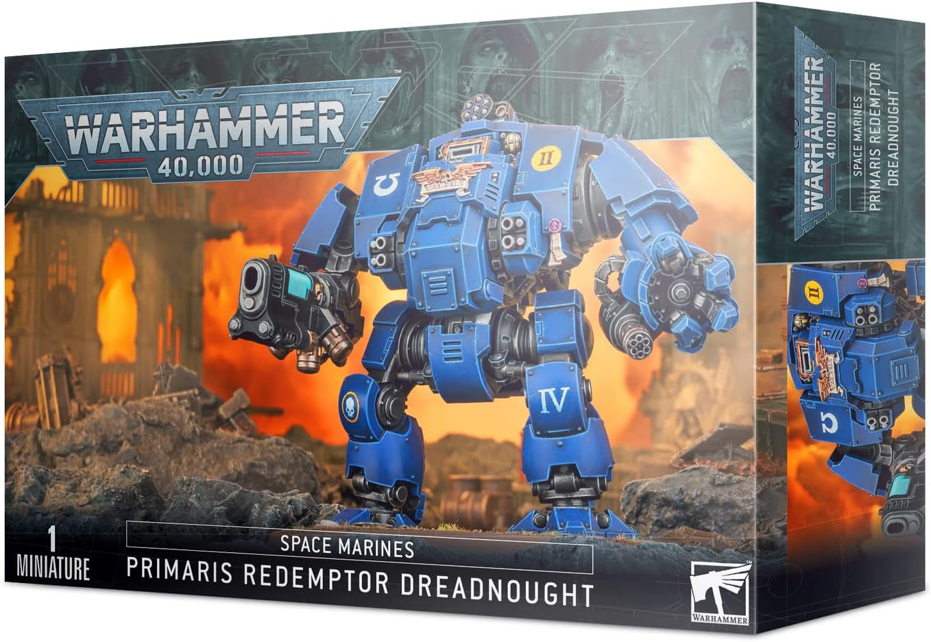 Warhammer 40K Space Marines Primaris Redemptor Dreadnought