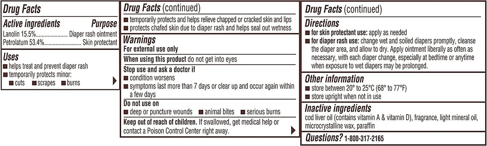 A+D Original Diaper Rash Ointment, Skin Protectant with Lanolin and Petrolatum, (Packaging May Vary) Cream 16 Ounce (Pack of 1)