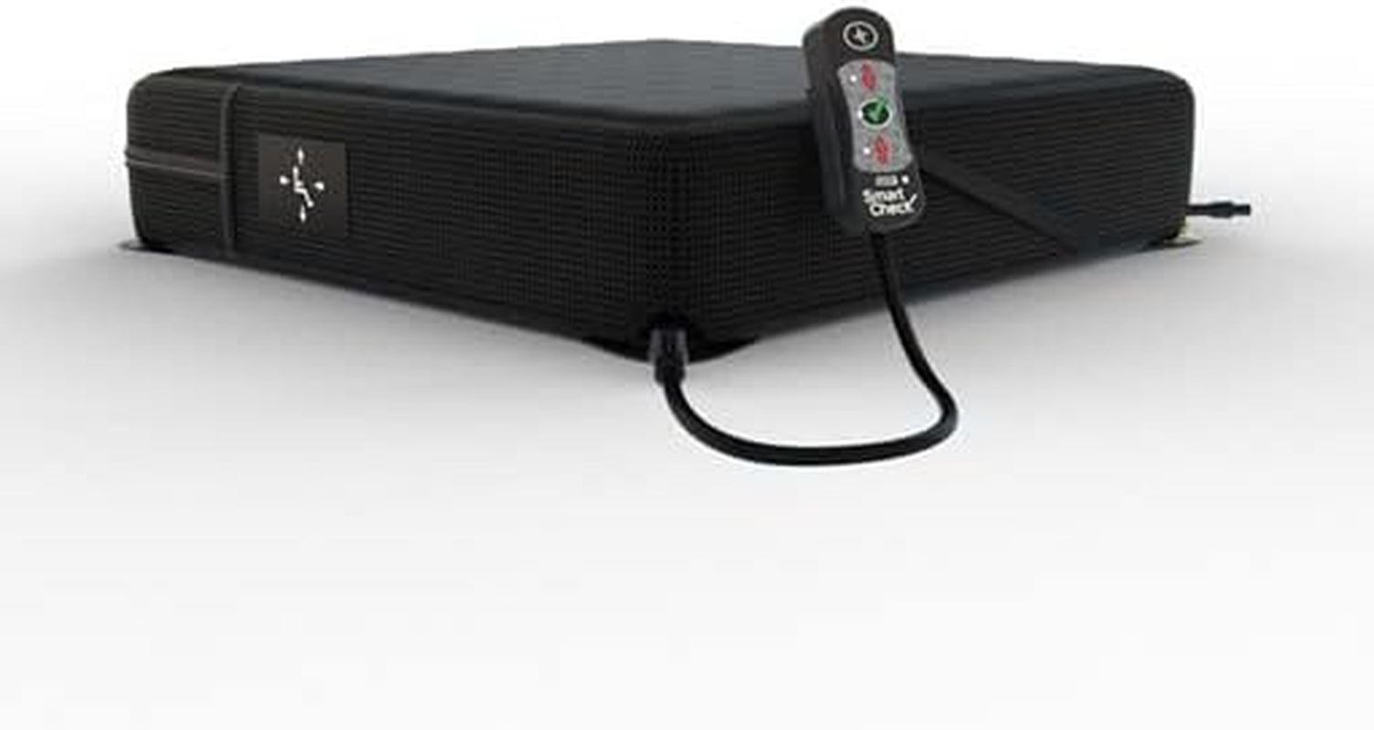 Smart Check by ROHO High Profile Sensor Read Seat and Positioning Wheelchair Cushion with Heavy Duty Cover and Smartcheck Sensor Included (16 X 16 1R99H-CA-SR)