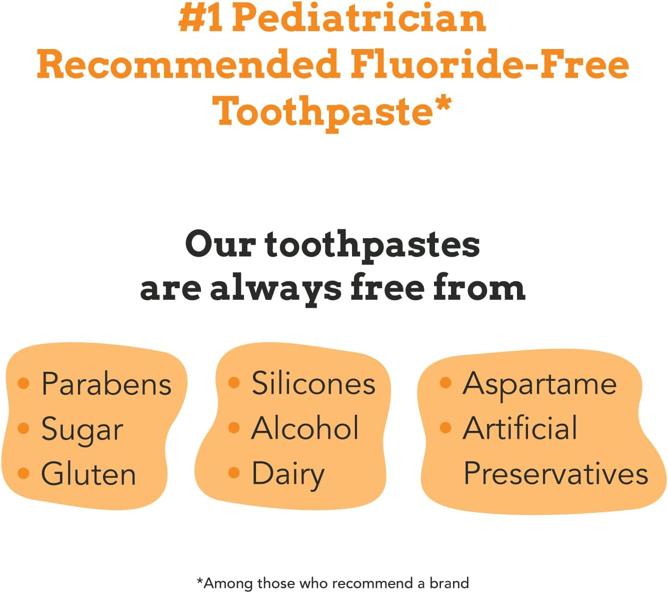 Orajel Kids Elmo Training Toothpaste Fluoride-Free; #1 Pediatrician Recommended Fluoride-Free Toothpaste*,