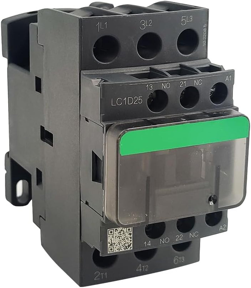 LC1D25B7 AC Electric Magnetic Contactor 3P 3NO LC1-D25B7 25A 24V AC Coil
