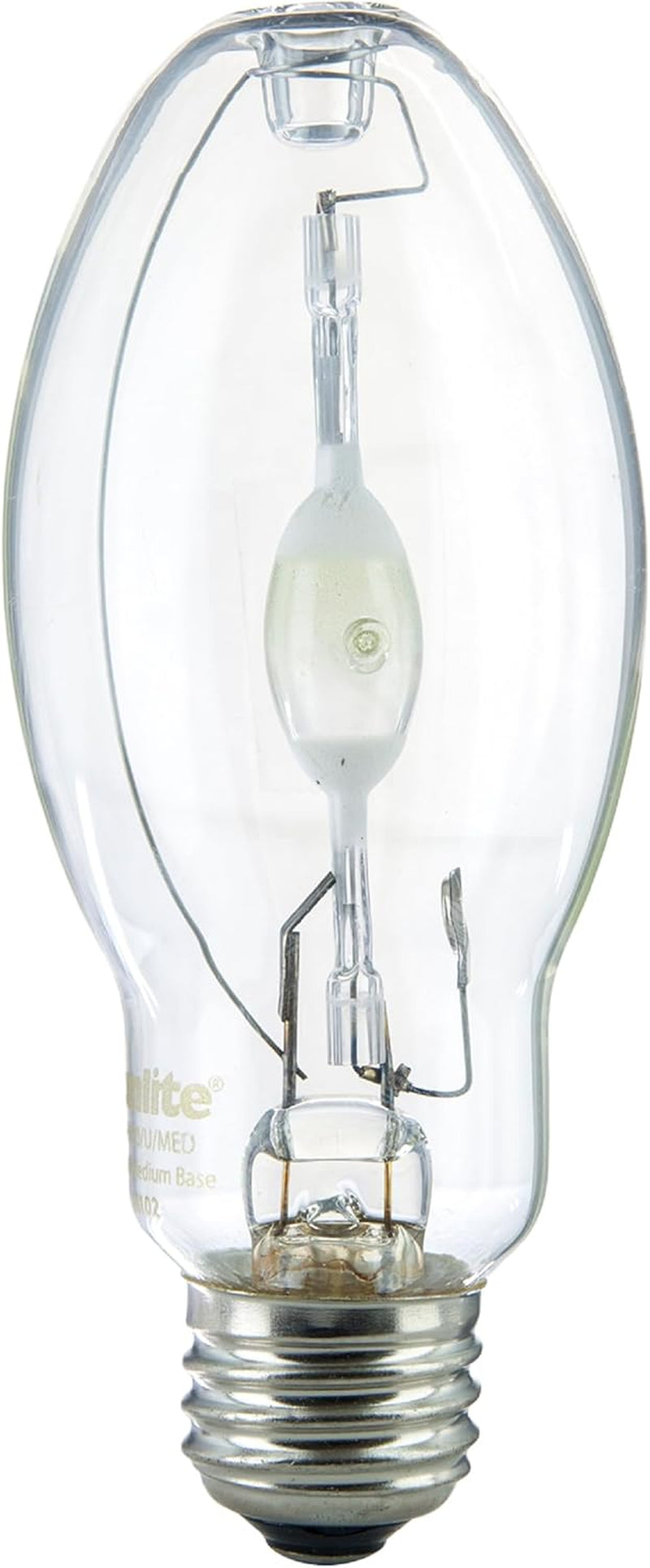 Sunlite 03650-SU MH150/U/MED M102 Metal Halide Lamp, 150 Watts, Pulse Start, Medium Base (E26), ED17, 15,000 Hours Life, 14000 Lumen, Clear Finish, 4000K