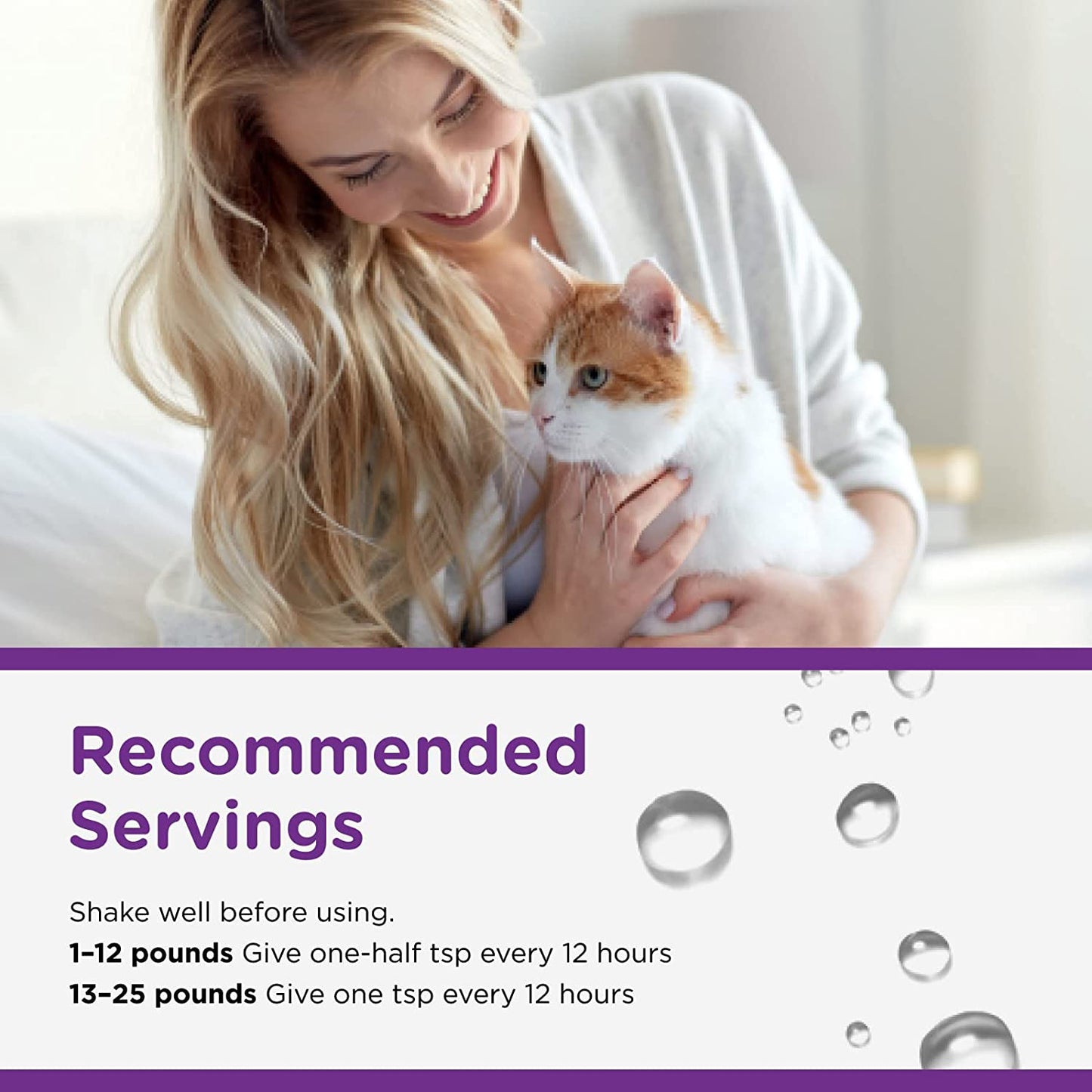 Nutri-Vet anti Diarrehea Liquid for Cats | Detodxifying Agent Works against Bacterial Toxins | 4 Ounces
