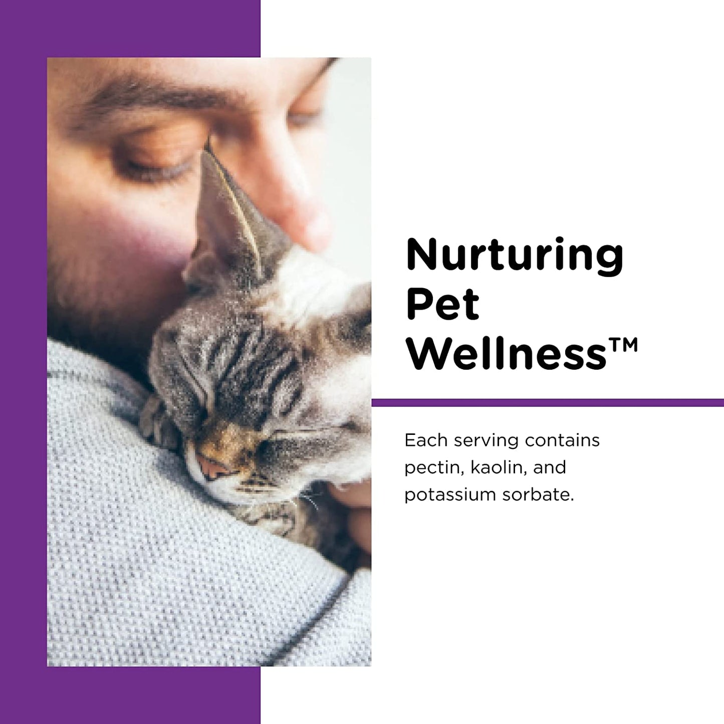 Nutri-Vet anti Diarrehea Liquid for Cats | Detodxifying Agent Works against Bacterial Toxins | 4 Ounces