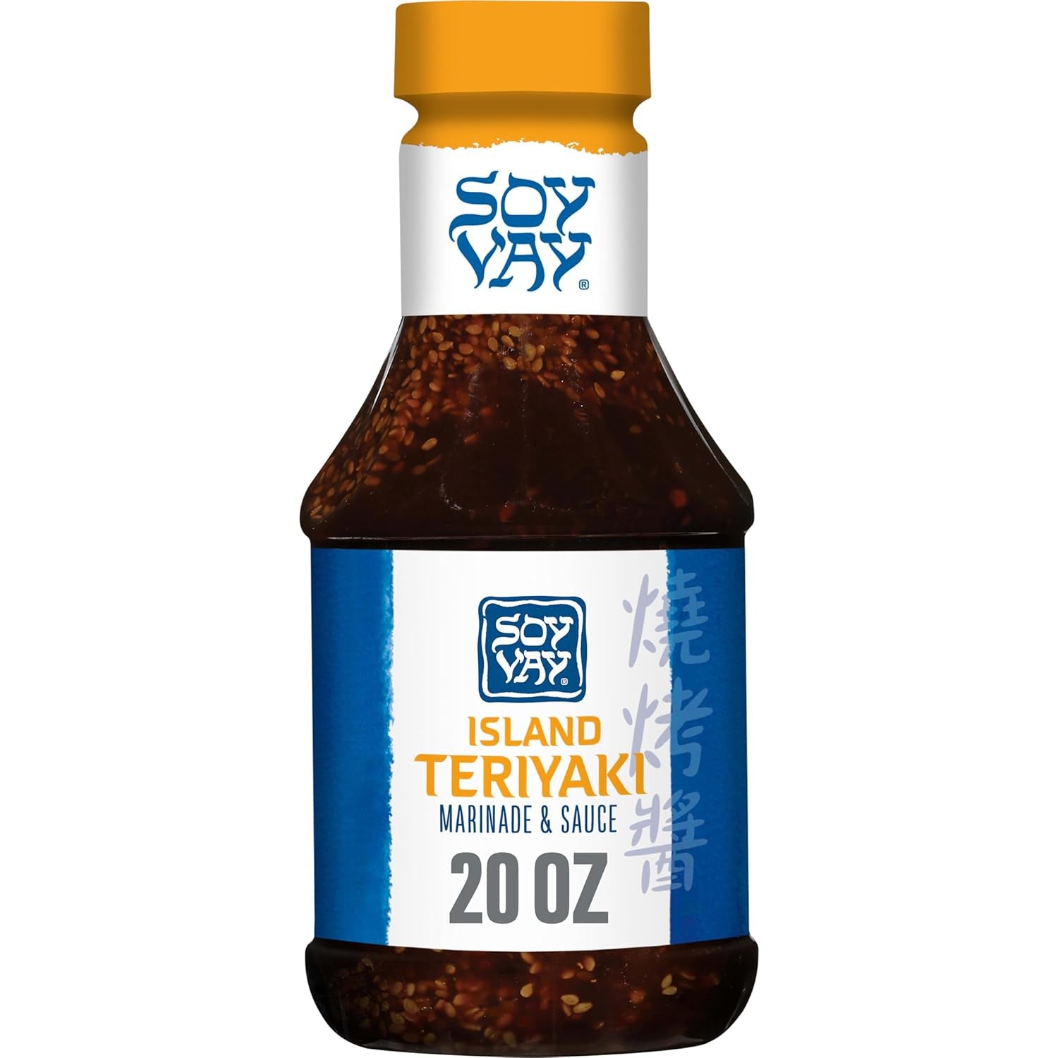 Soy Vay Island Teriyaki Marinade and Sauce, 20 Ounce Bottle (Package May Vary)