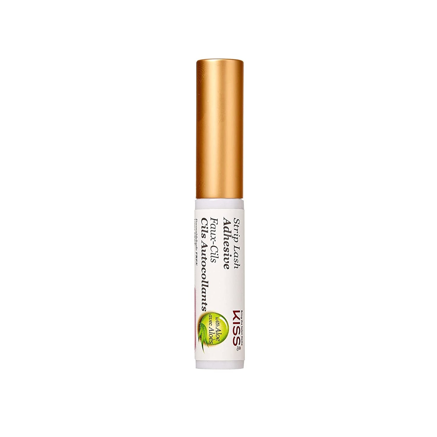 KISS Strip Lash Adhesive, Lash Glue, 24Hr Strip Eyelash Adhesive, Clear, Includes Lash Adhesive, Long Lasting Wear, Can Be Used with Strip Lashes and Lash Clusters