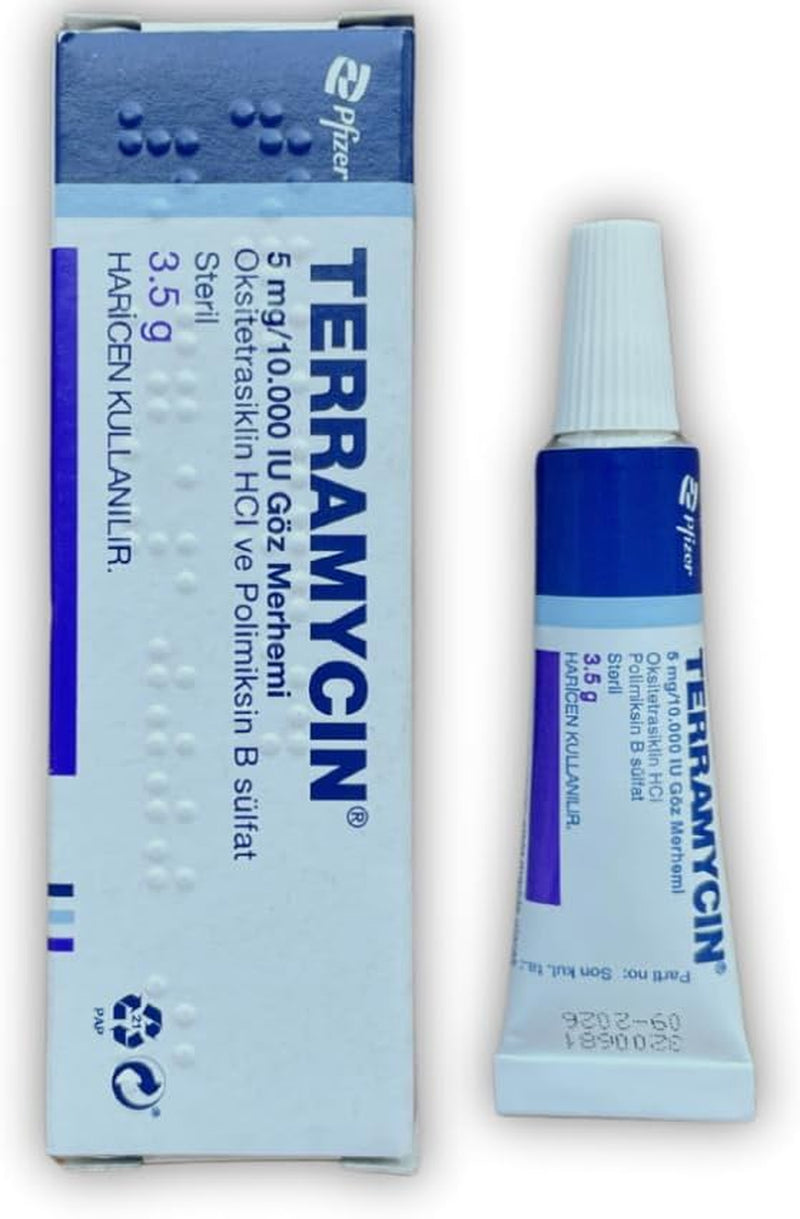 Pet Eye Cream Health for Dogs, Cats, Cattle, Sheep, Horse, Bird 1/8 Oz /3.5Gr, 1 Tube