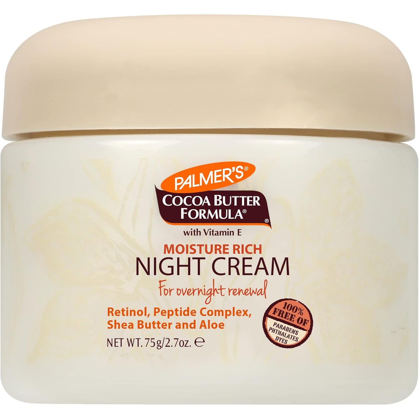 Palmer'S Cocoa Butter Formula Moisture Rich Night Cream, 2.7 Ounces