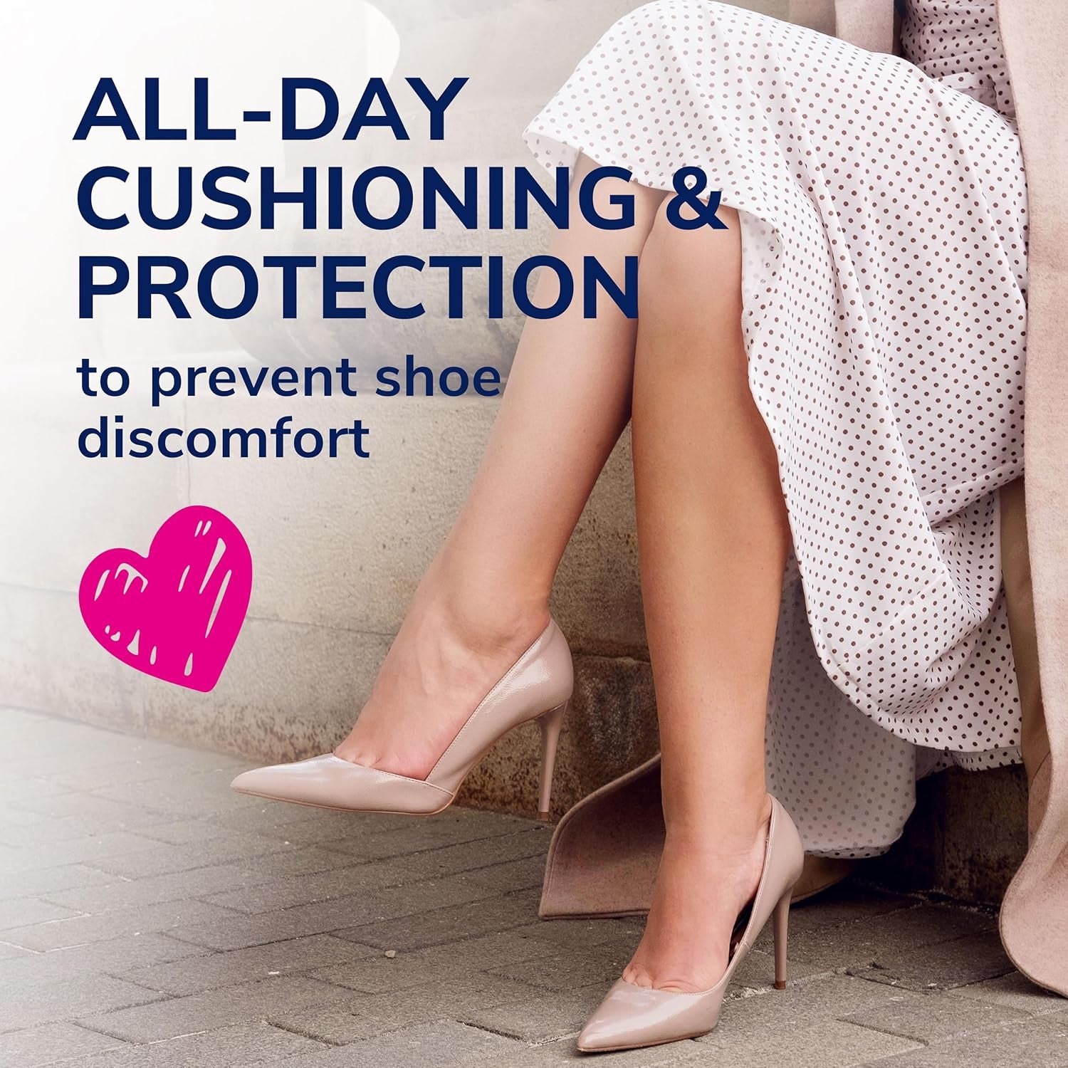 Dr. Scholl'S Ball of Foot Cushions for High Heels (One Size) // Relieve and Prevent Ball of Foot Pain with Discreet Cushions That Absorb Shock and Make High Heels More Comfortable