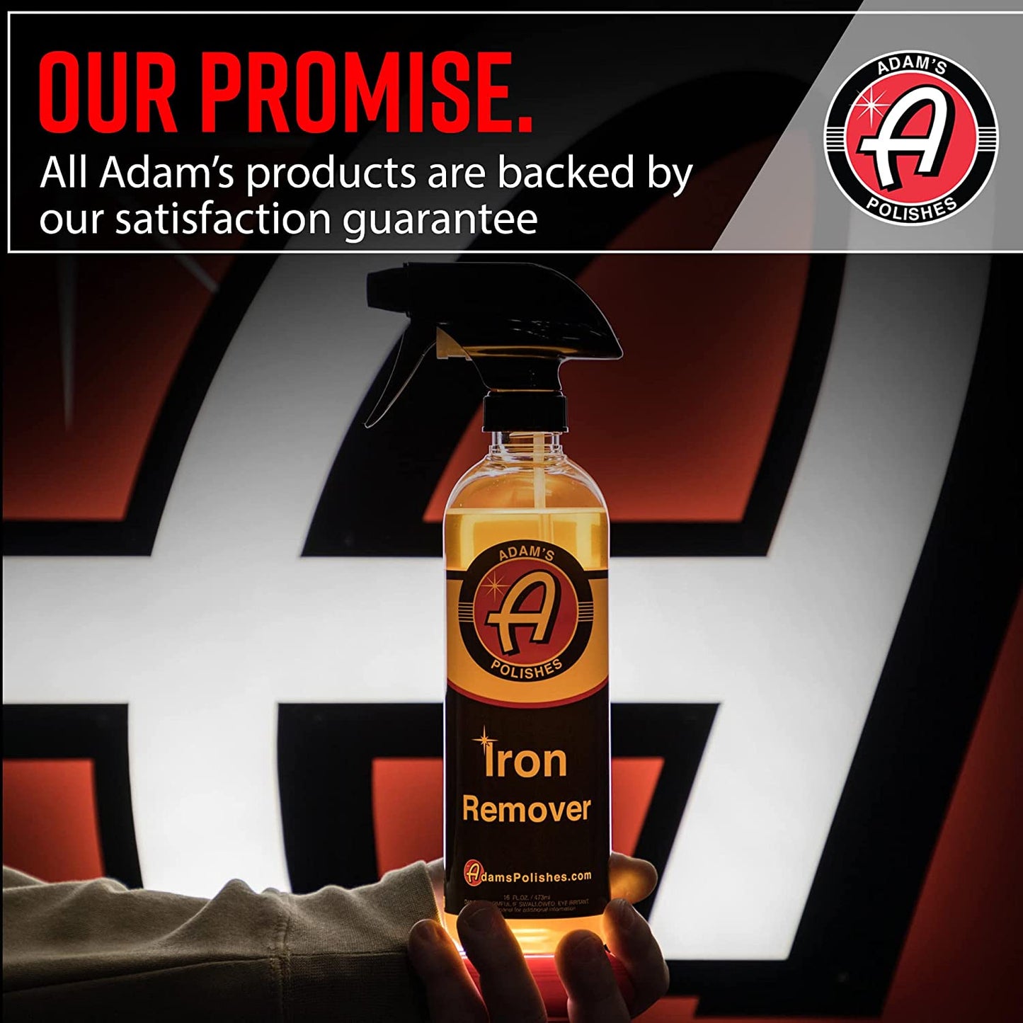 Adam'S Polishes Iron Remover (2-Pack) - Iron Out Fallout Rust Remover Spray for Car Detailing | Remove Iron Particles in Car Paint, Motorcycle, RV & Boat | Use before Clay Bar, Car Wax or Car Wash