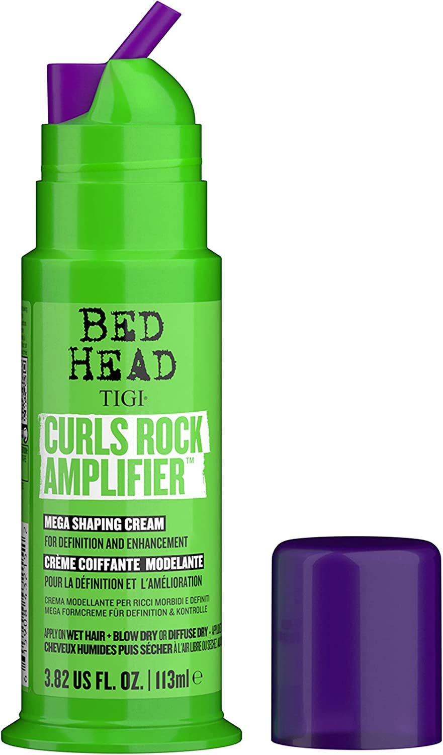 Bed Head by TIGI Curls Rock Amplifier Curl Cream for Curly Hair, the Ultimate Curl Cream for Curly Hair Care 3.82 Fl Oz
