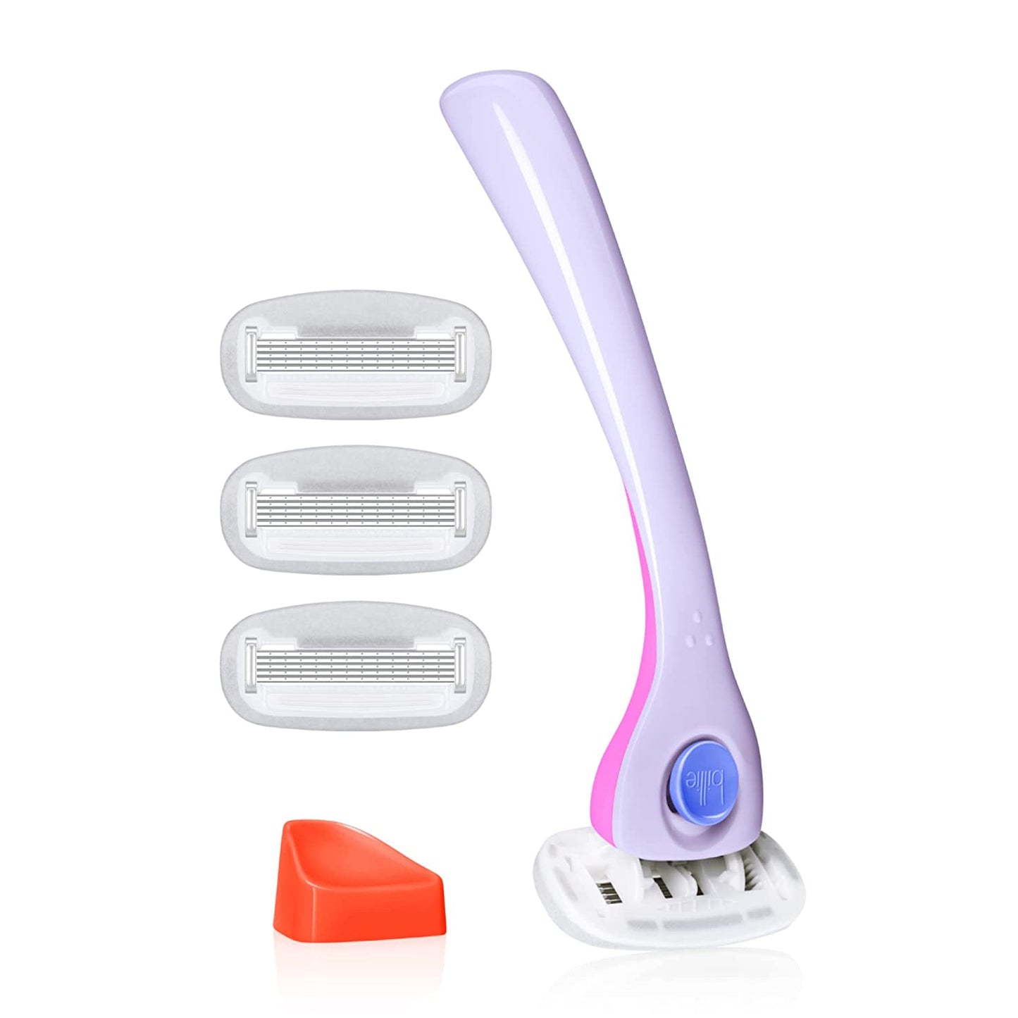 Billie Razors for Women Shave Kit – Women’S Razor + 4 X 5-Blade Razor Refills + Magnetic Holder – Dreampop