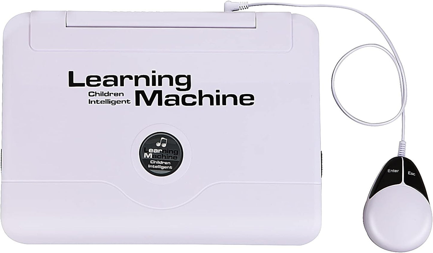 LESHITIAN Kids Laptop - 80 Learning Modes to Learn Alphabet, Words, Mathematics, Play Games and Music - Toy for Children Ages 5+