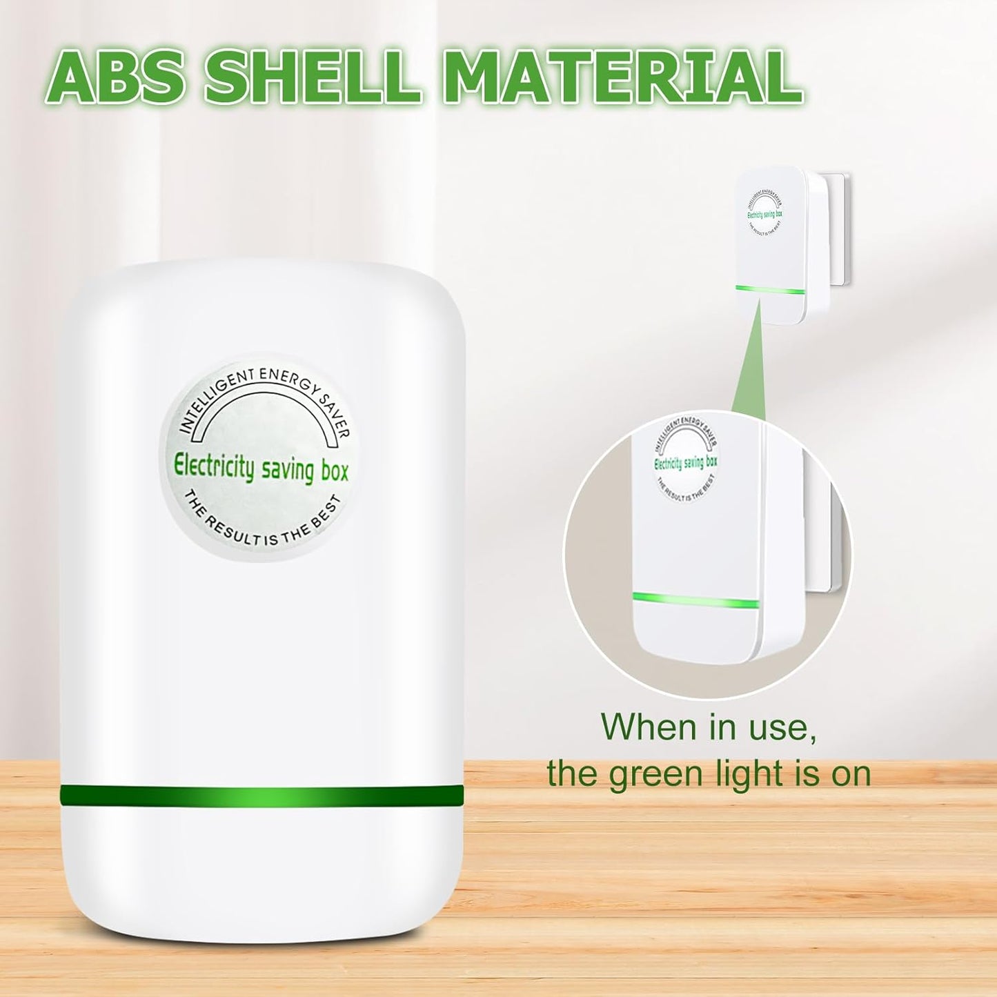 Stop Watt Energy Saving Device,Power Saver Electricity Saving Device save Electricity, Power Energy Saver, Electricity Saving Box with Us Plug 90V-250V 30Kw, 2 Pack