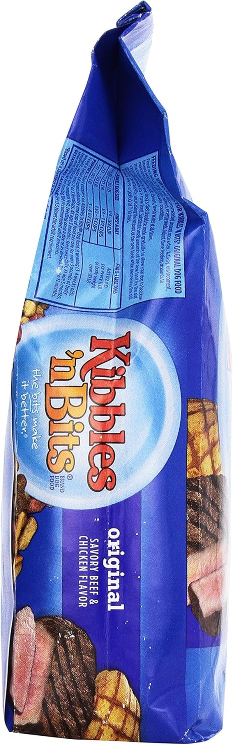 Kibbles 'N Bits Dog Food Original Savory Beef & Chicken Flavor